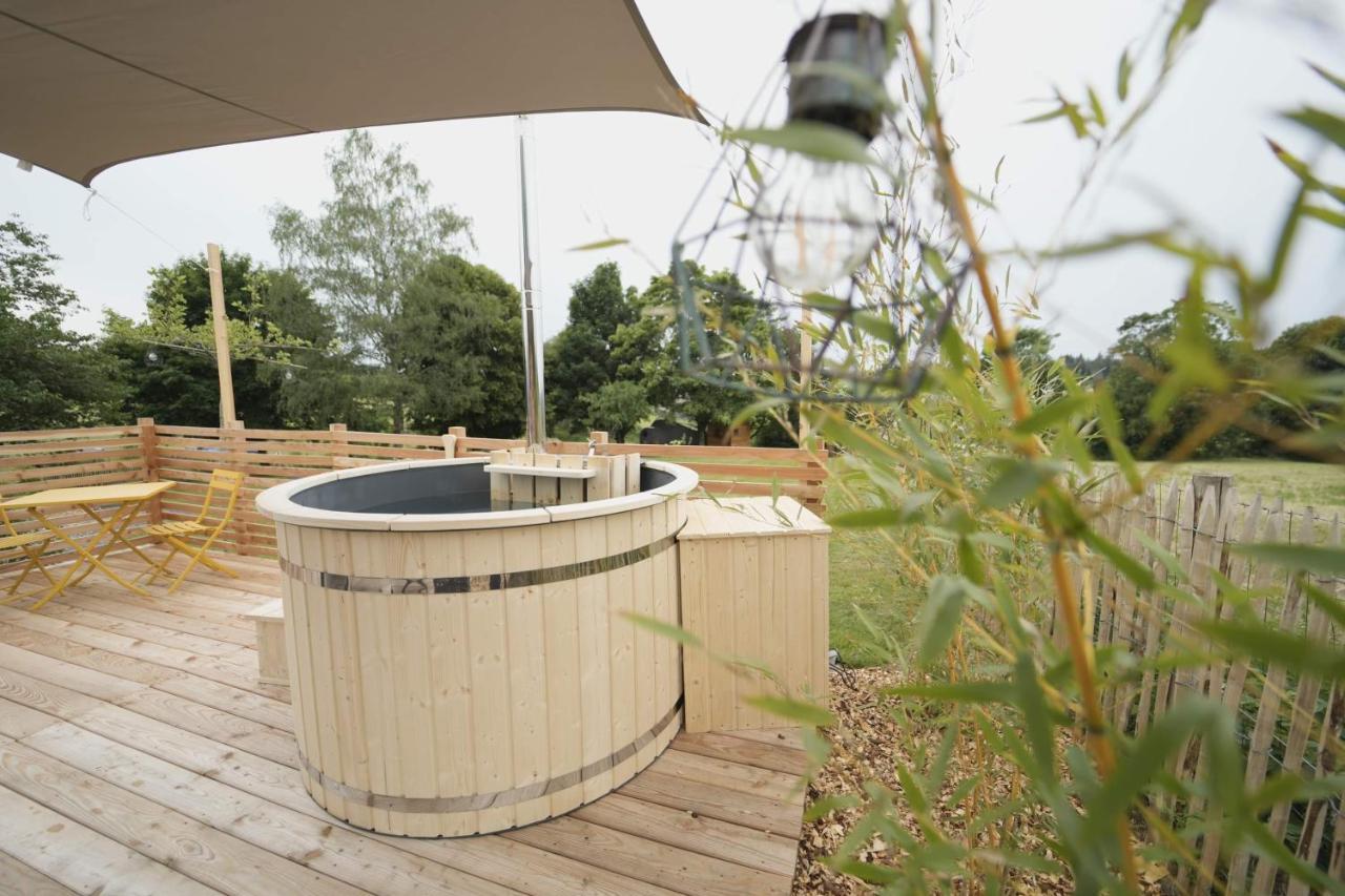 Bulles Odette & Ginette Et Tiny House Suzette "Au Guet Marais" Etape Insolite Paliseul Exterior photo