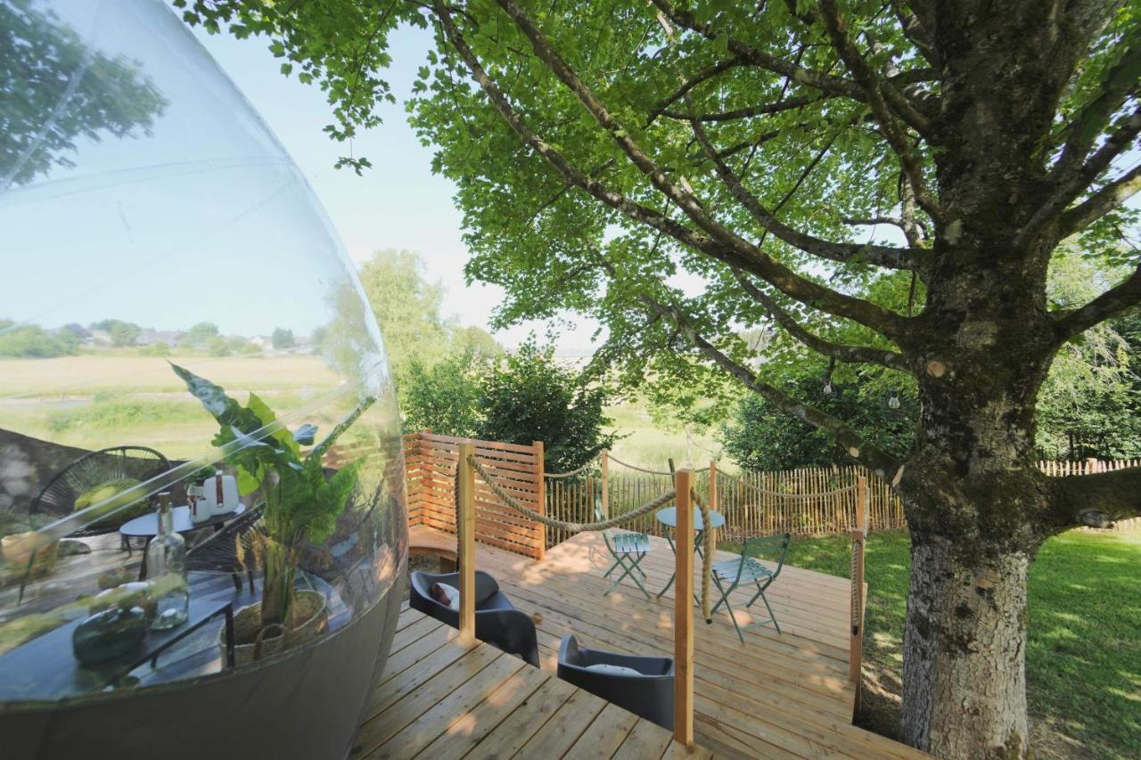 Bulles Odette & Ginette Et Tiny House Suzette "Au Guet Marais" Etape Insolite Paliseul Exterior photo